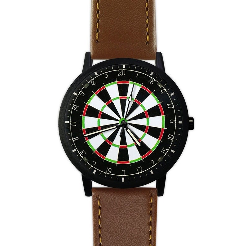 Dart Board Watch Vintage Style Watch Ladies Watch Etsy