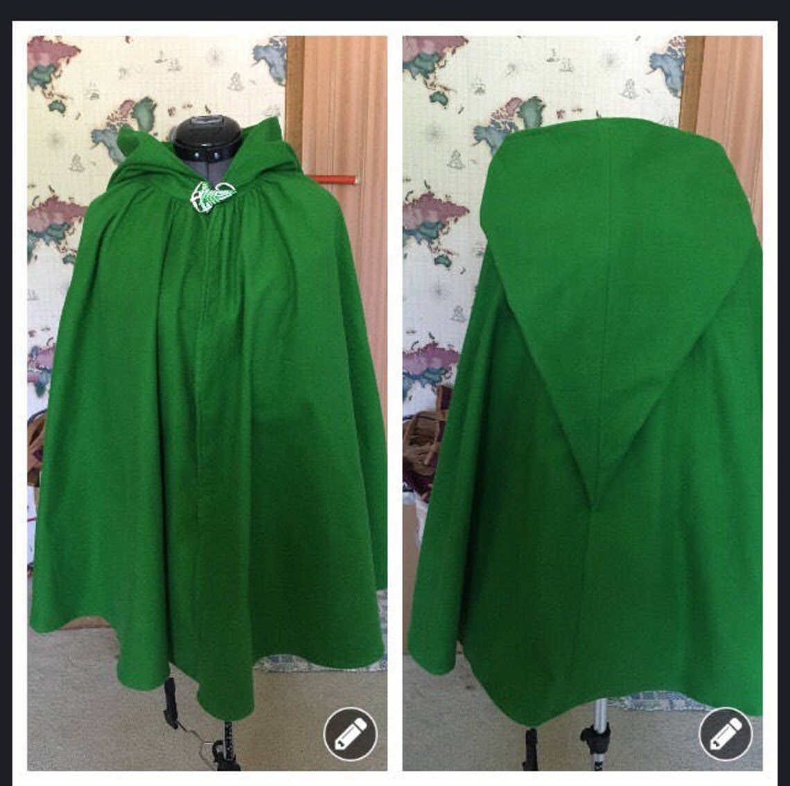 Child Elven Cloak Cosplay Etsy