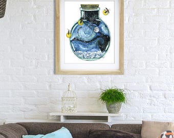 水彩画 銀河 渦巻銀河 M81 | すばるギャラリー | すばる望遠鏡