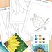 Learn to Paint Watercolor Kit- Beginner Practice Set for Paint Nights, Coloring Pages 