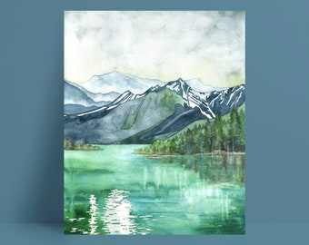 絵画 自然風景　海　湖　森　山 絵画 自然風景 海 湖 森 山
