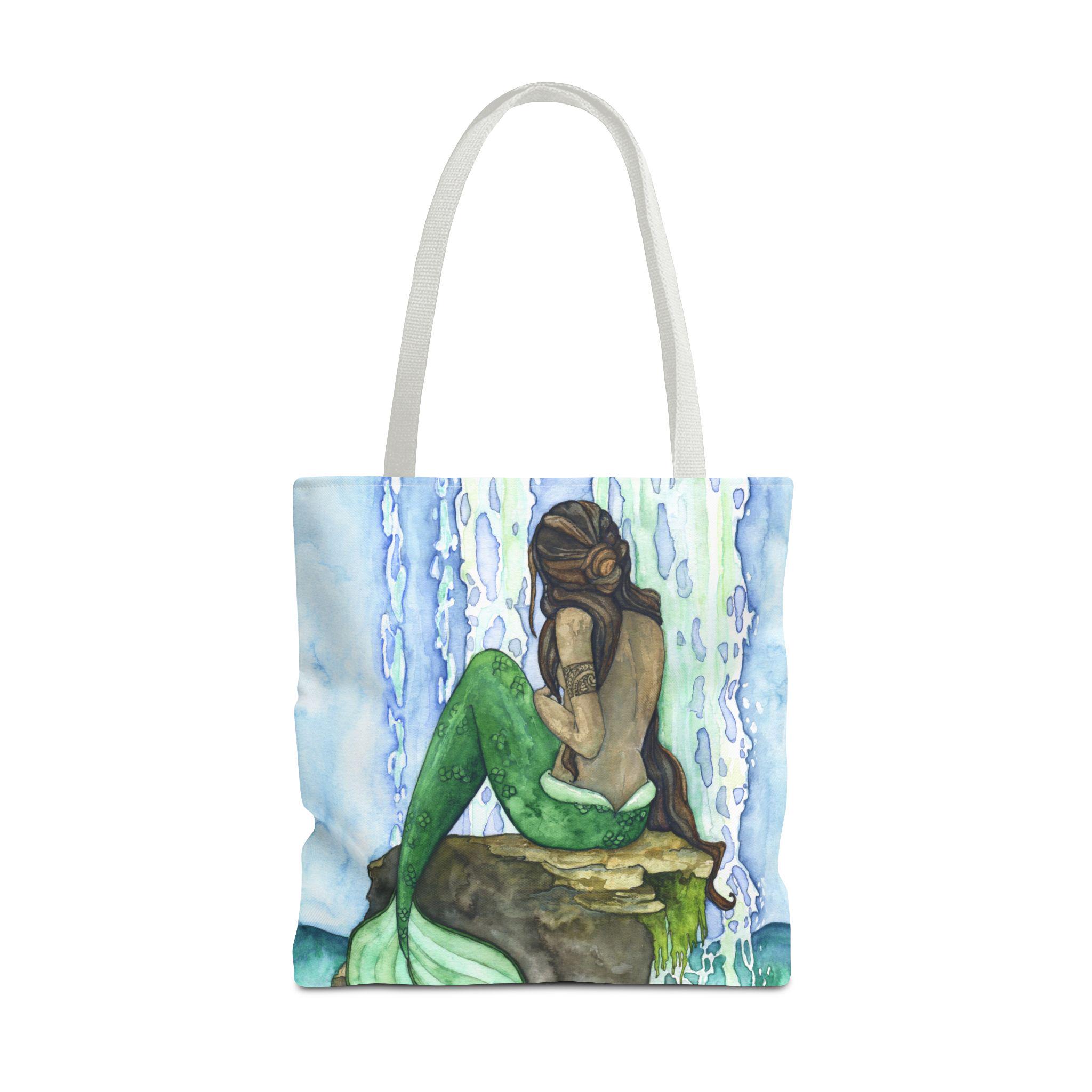 Mermaid tote bag best sale