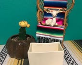 Vintage Haegar Planter Rectangle Modernist 3878