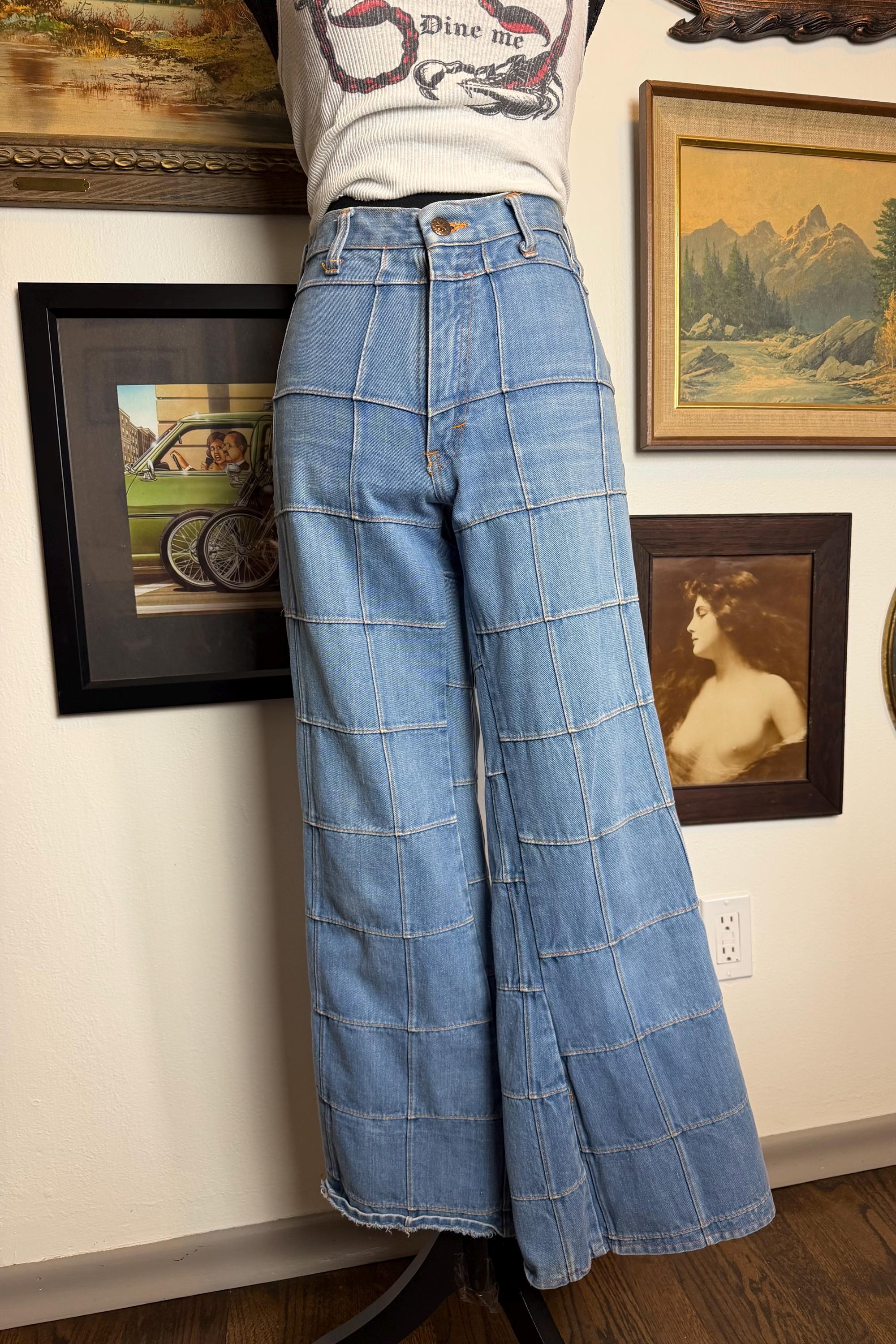 70s Levi Bell Bottoms - Etsy