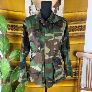 Vintage US Army Jacket Camouflage Jacket