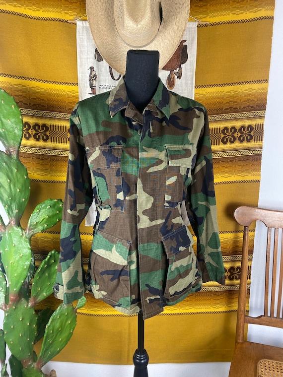 Vintage US Army Jacket Camouflage Jacket - image 1