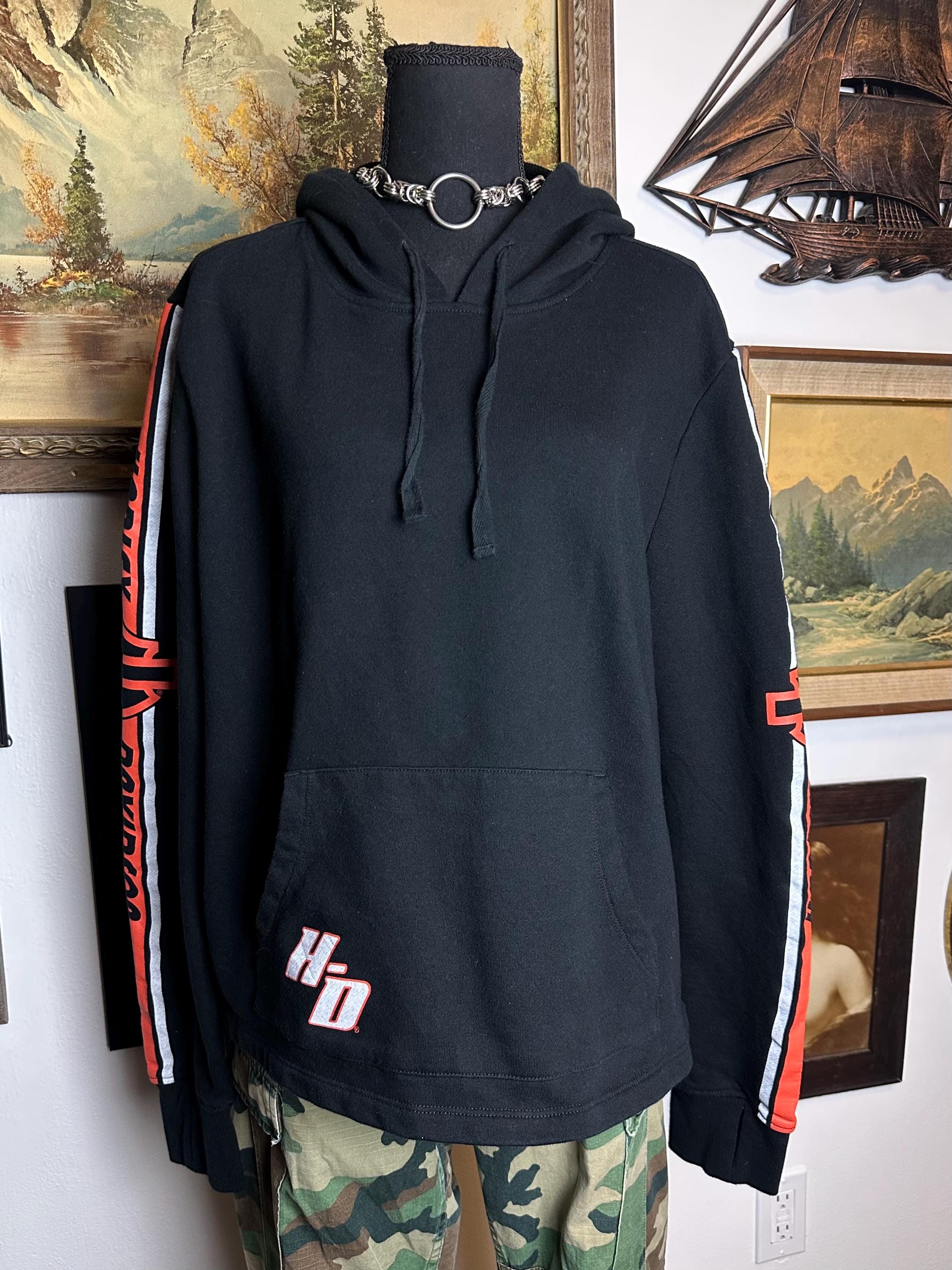 Zip up Harley Davidson Hoodie - Etsy