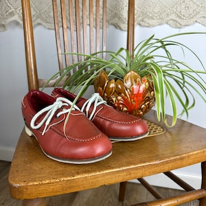 Vintage 1970s Brunswick Bowling Shoes Womens 8 image 1