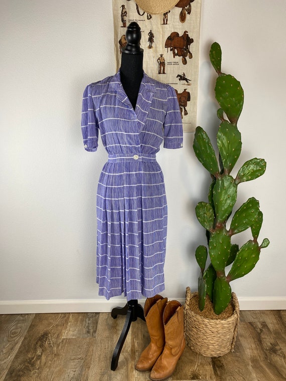 Vintage 1970s does 1950s City Dress