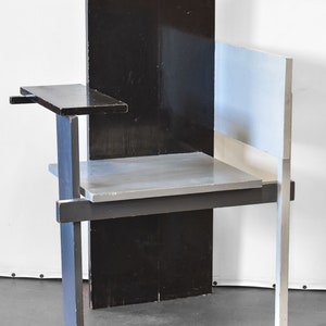 Vintage GERRIT RIETVELD Berlin Chair 1923 De Stijl Movement image 2