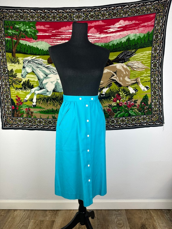 Vintage 60s/70s Koret Petites A-Line Skirt