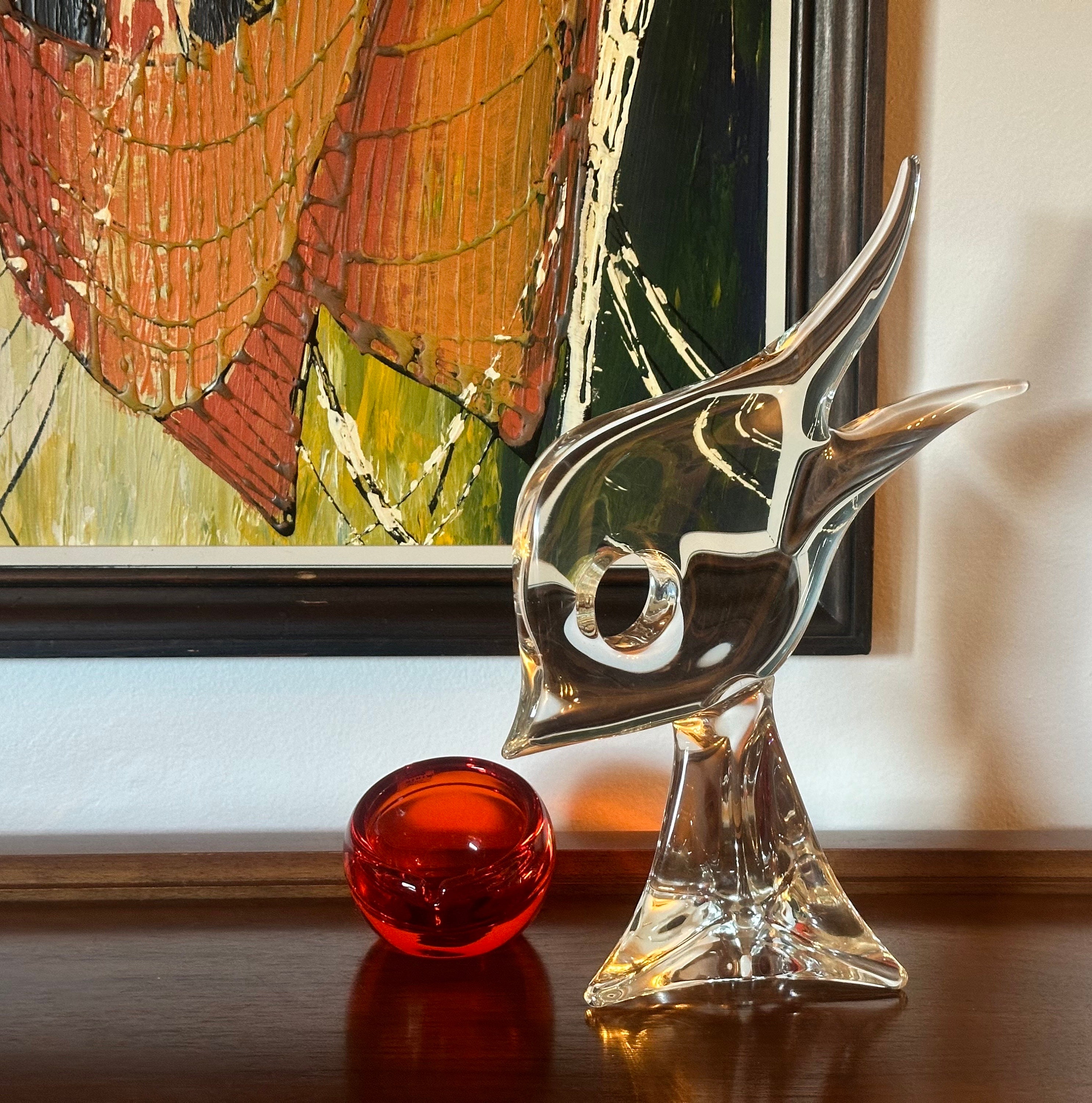 Signed 1960s Xxl Murano Glass Fish by Licio Zanetti - Etsy