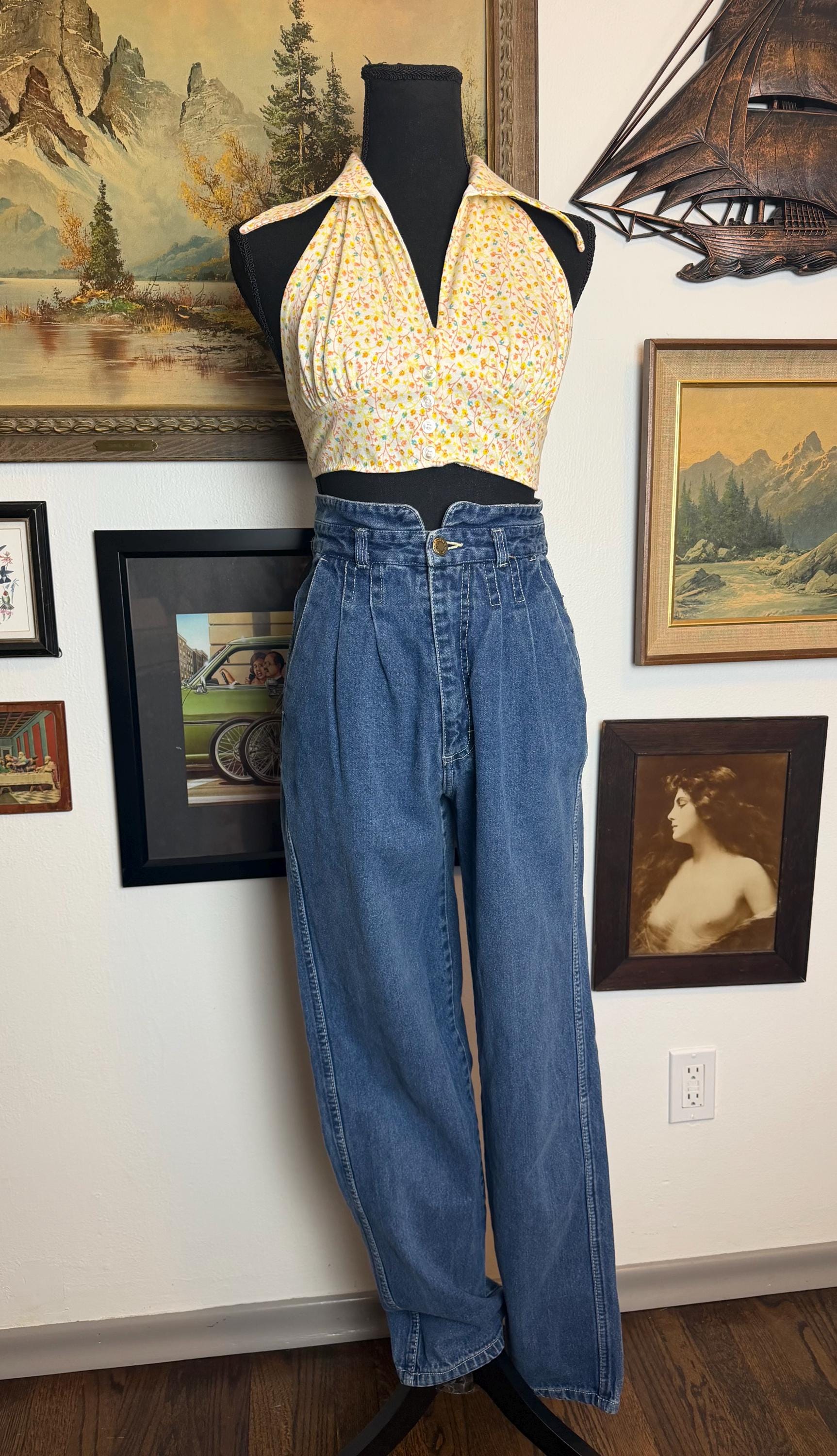 70s French Jeans - Etsy
