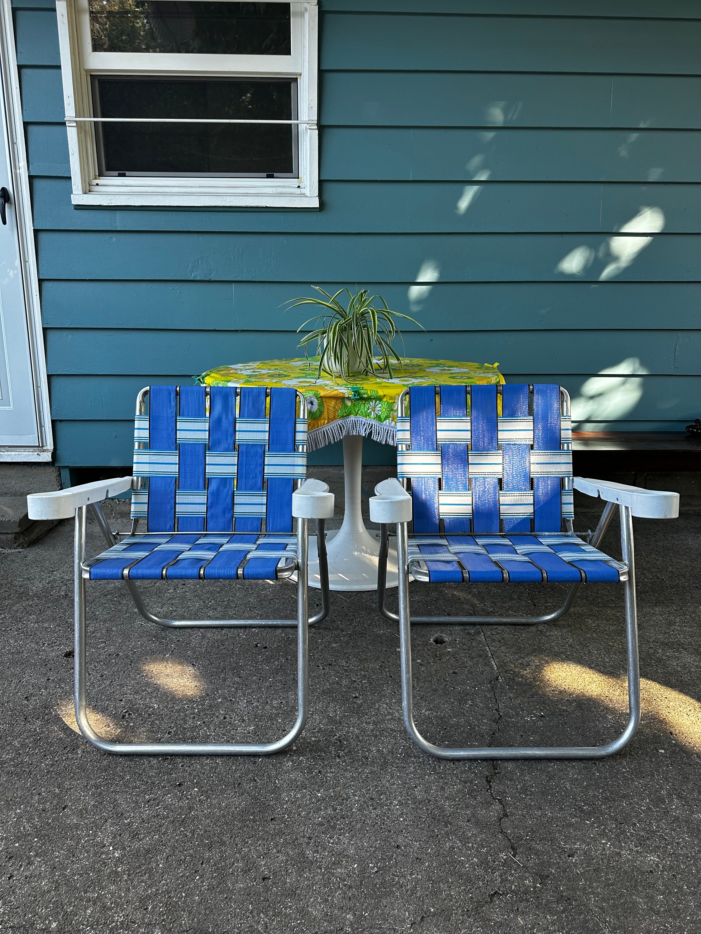 Webbed lawn chairs for sale clearance