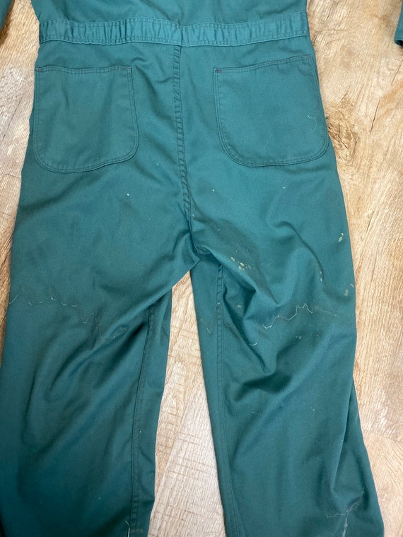 Vintage Big Ben Coveralls Sage Green Size 42 Long - image 5