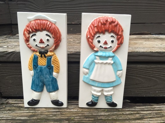 ceramic raggedy ann and andy