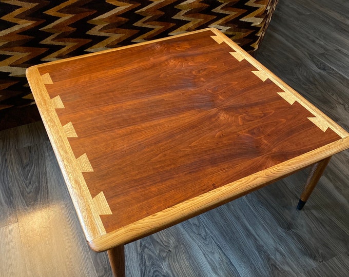 Rare Mid Century Lane Acclaim Square Coffee Table Etsy