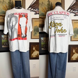 Eric Clapton Tour Shirt - Etsy