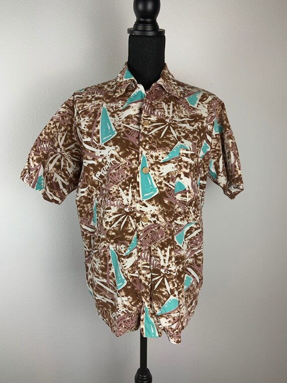 Vintage Men's 1940s / 50s Kilohana Rayon Hawaiian