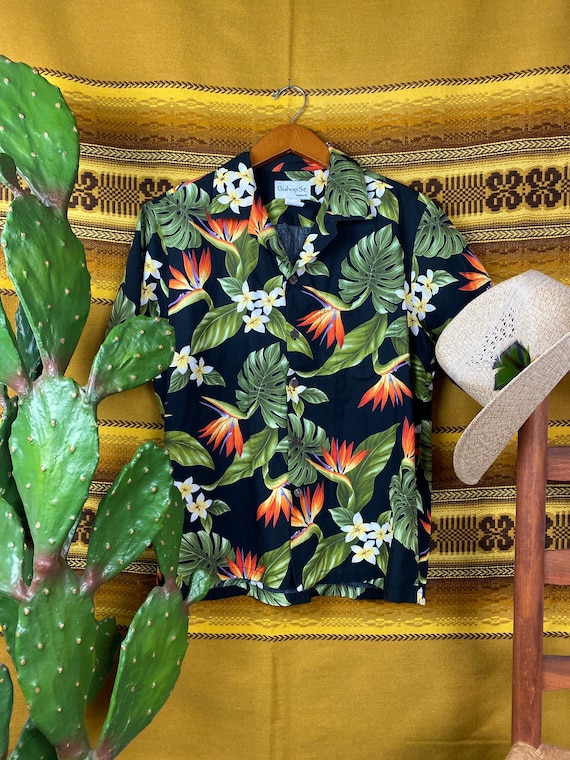 Vintage Men's Bishop St Hawaiian Shirt