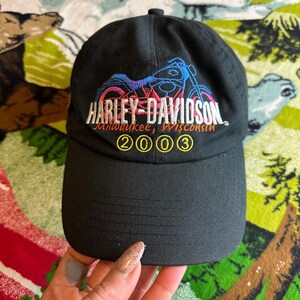 Pink Harley Davidson Trucker Hat - Etsy display picture 3