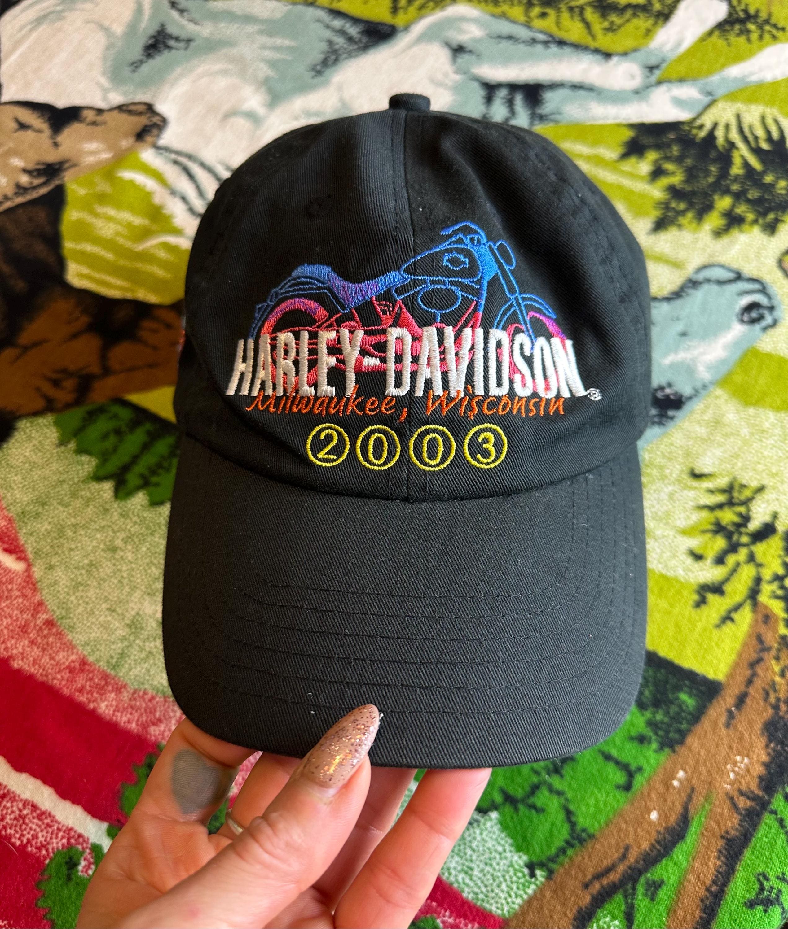 Harley Davidson Cowboy Hat - Etsy