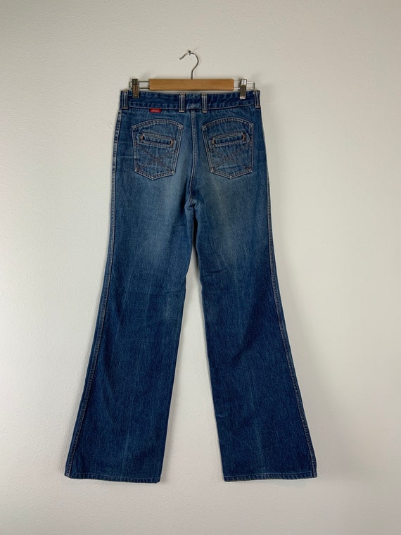 Vintage 1970s Bell Bottoms Chemin De Fer Wide Leg