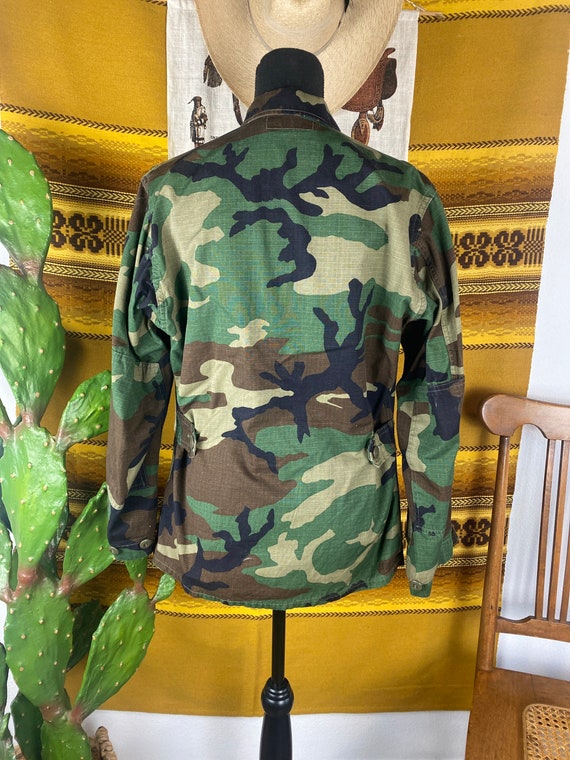 Vintage US Army Jacket Camouflage Jacket - image 4