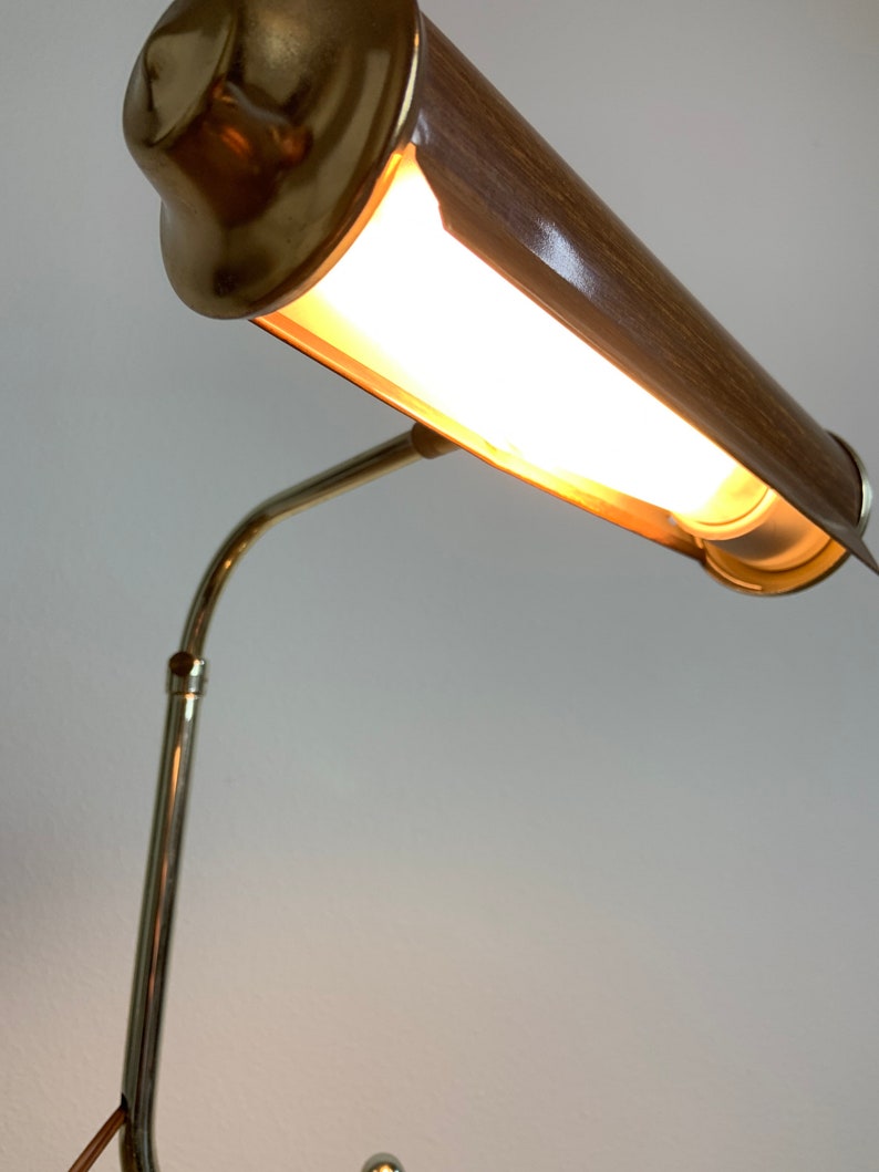 Mid Century Industrial Desk Lamp Industrial Task Lamp image 8