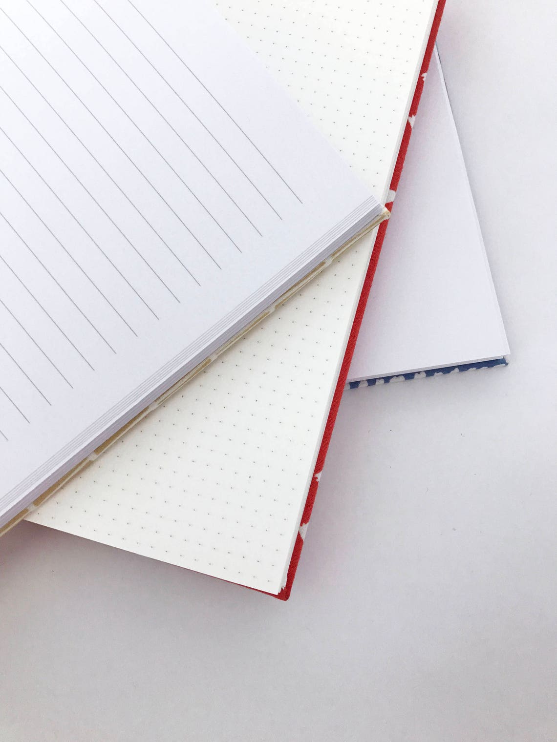 Lined stationery Writing Journal Lay flat pages Lined Etsy