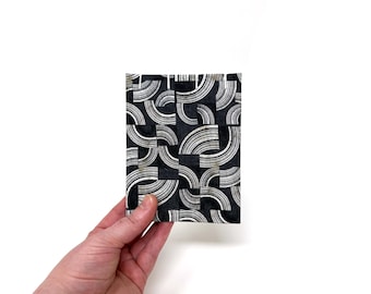Pocket Sketchbook, 4" x 5", Watercolor Journal, Travelers Notebook, Mixed Media Paper, Guest book, Sketchbook Journal, GRETA