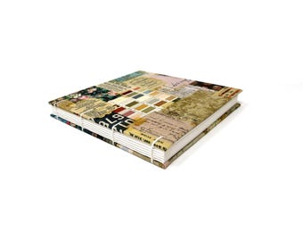 Watercolor Sketchbook, 6" x 6" Square, Artist Notebook, Sketchbook Journal, Watercolor Journal, EFFIE