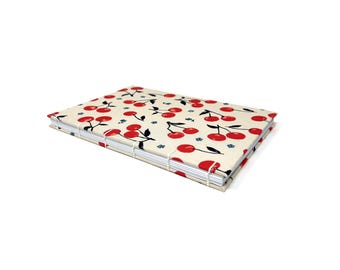 DOT GRID journal notebook. Lays flat with dot grid pages, plus a pocket. CHERIE