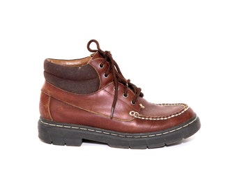 lumberjack style boots