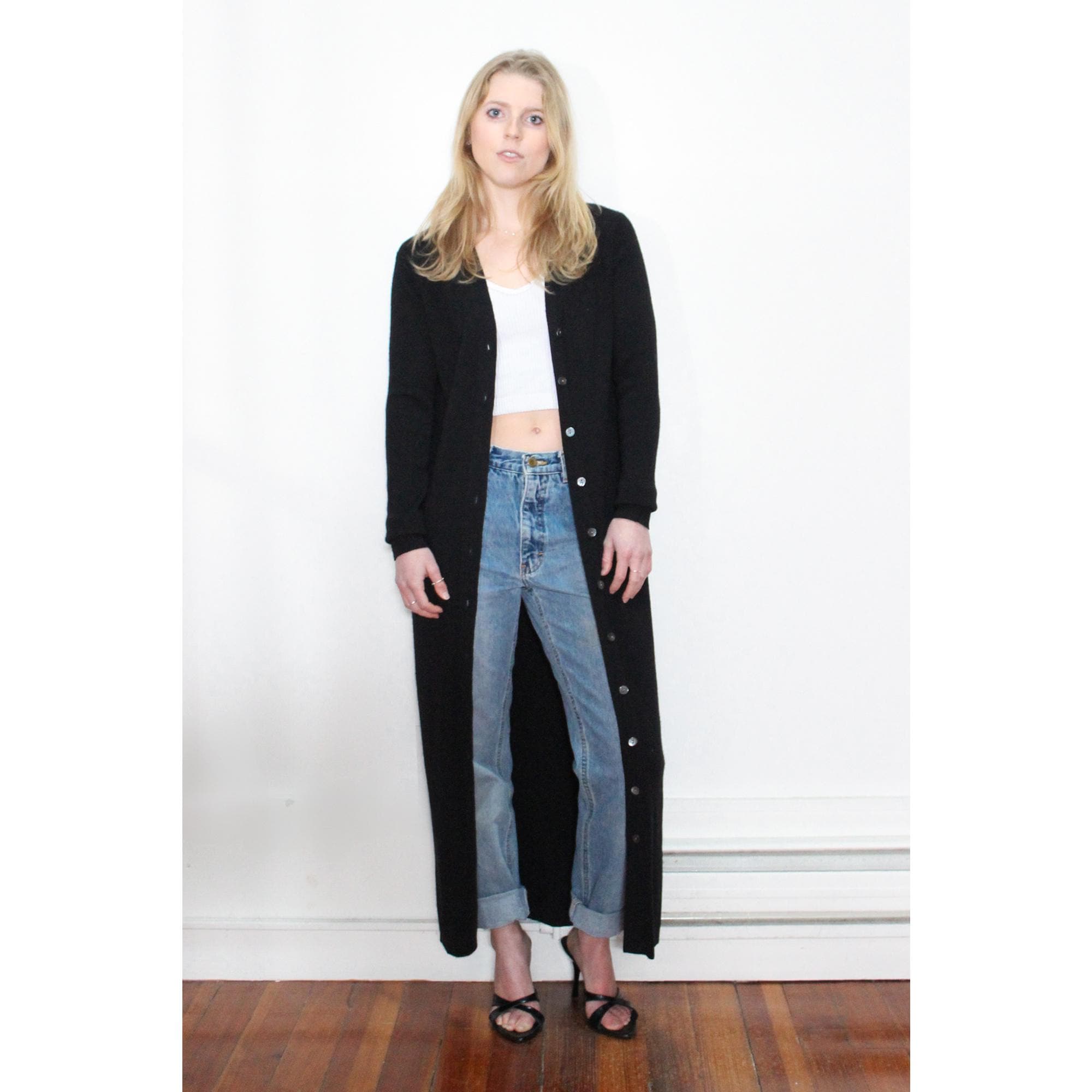 Goth Duster Cardigan - Etsy