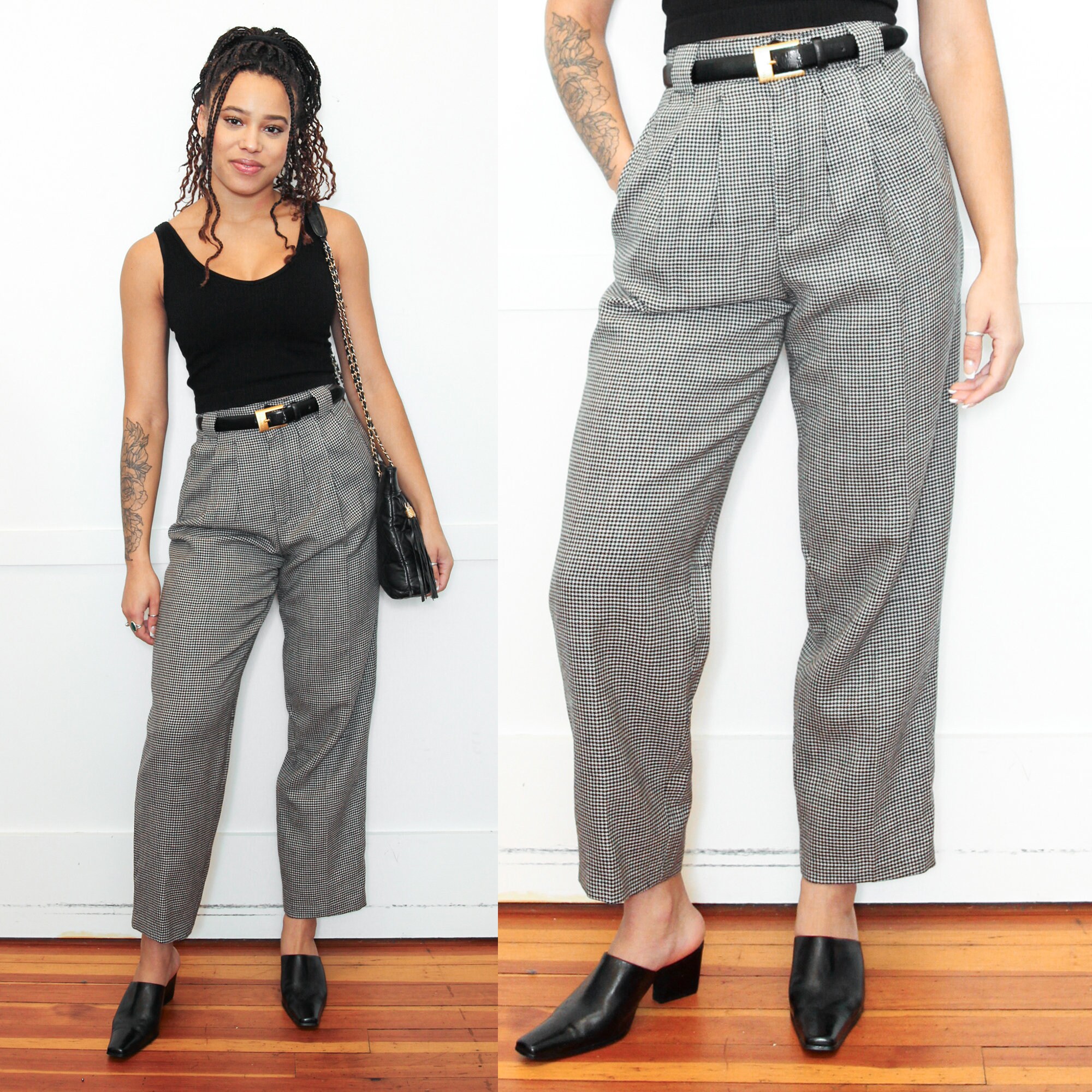 Houndstooth Pants 