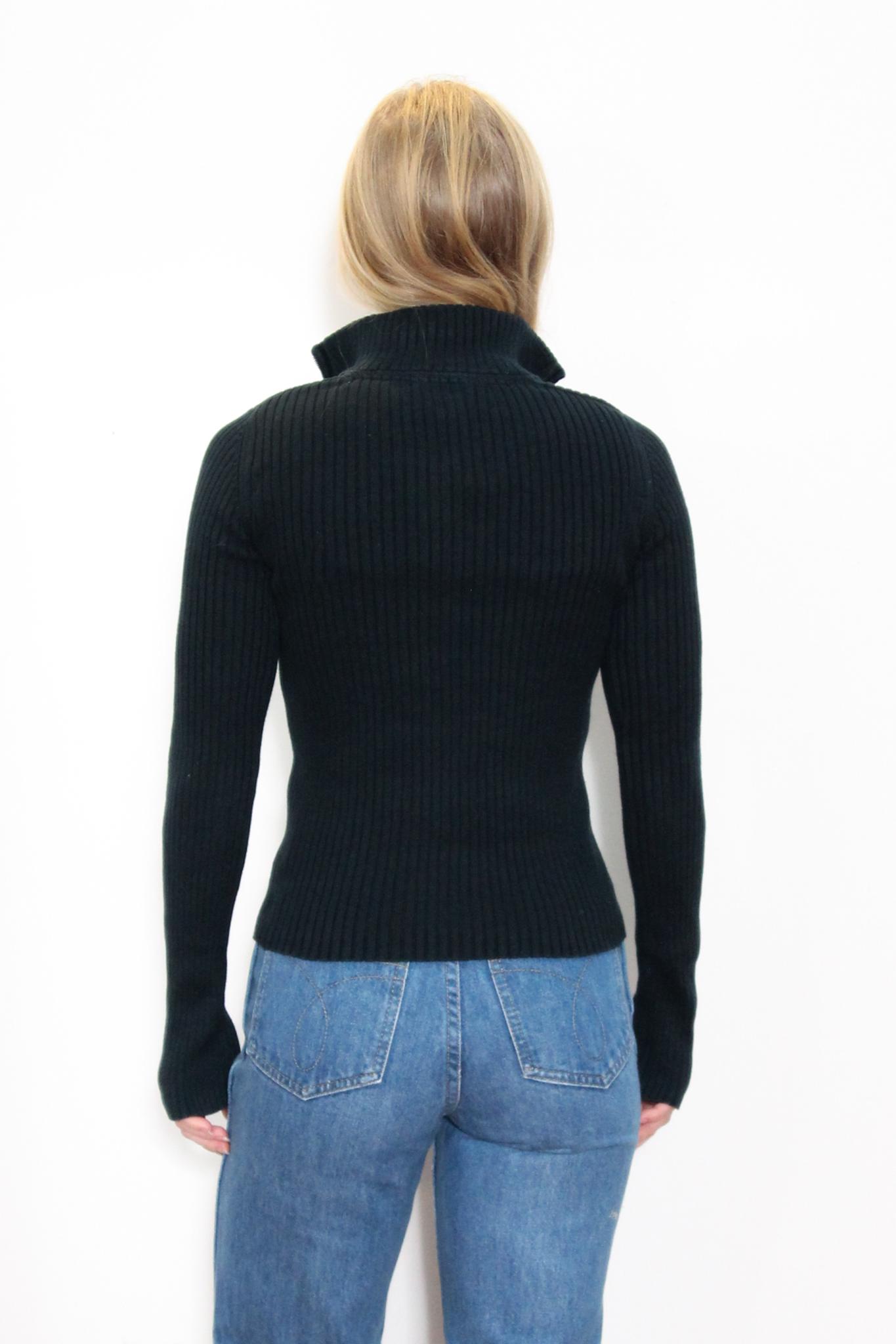 VINTAGE DKNY Y2K Black RIBBED Textured Striped Stretchy Slim VINTAGE DKNY Y2K Black RIBBED Textured Striped Stretchy Slim