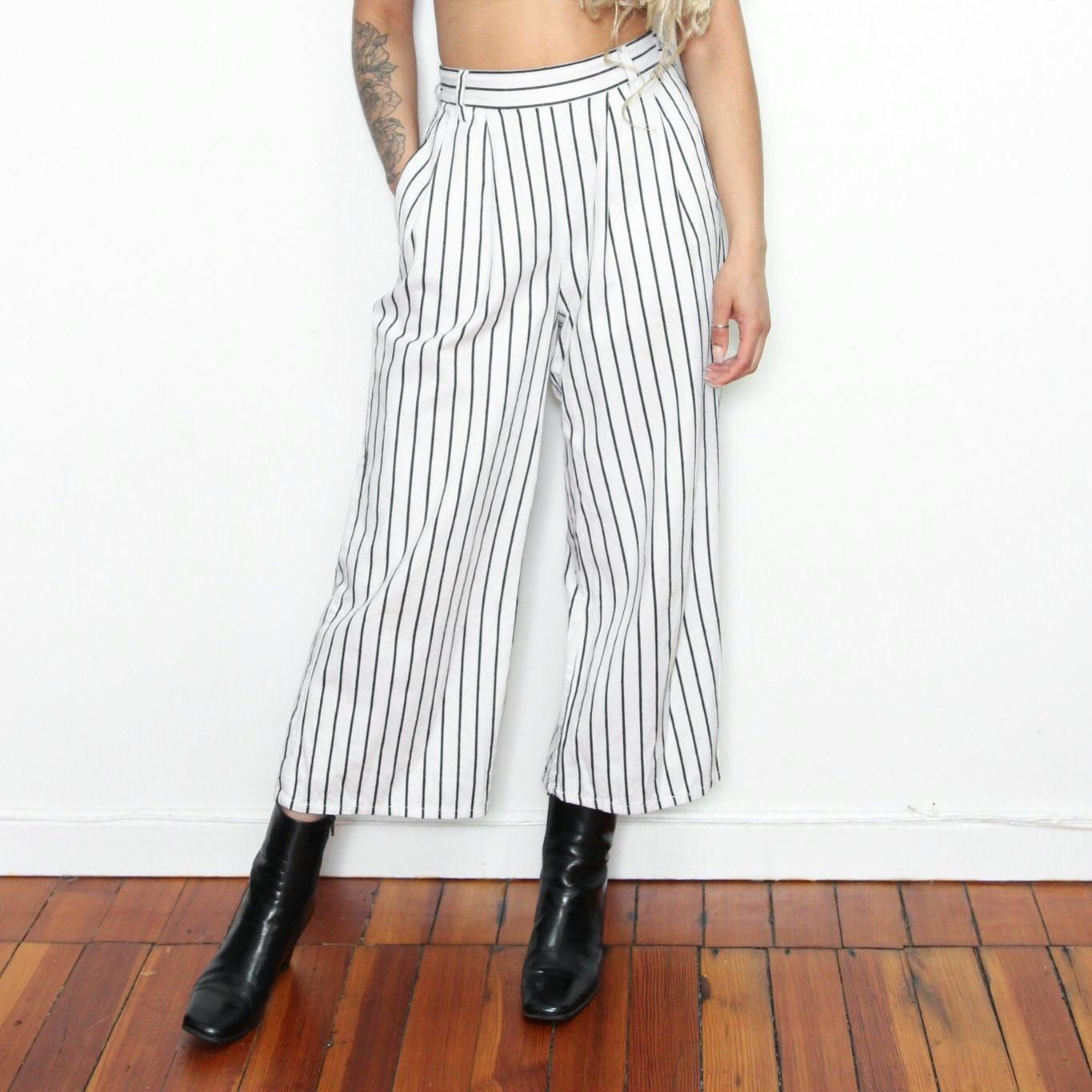 90s Pinstripe Pants - Etsy 90s Pinstripe Pants - Etsy
