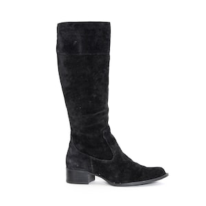 Botas para mujer con tachuelas y borlas, estilo vaquero occidental, zapatos  ecuestres de equitación, tacón grueso, botas altas vintage, botas de moda