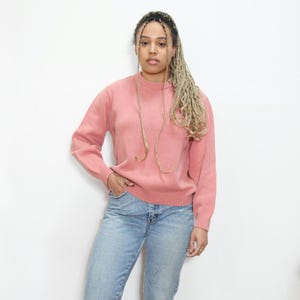 トップス 90s lands' end cotton sweater Vintage Lands End Cotton Sweater - Etsy