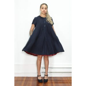 long sleeve short a line dress Lace Short Long Sleeve Dress by Adrianna Papell 45009