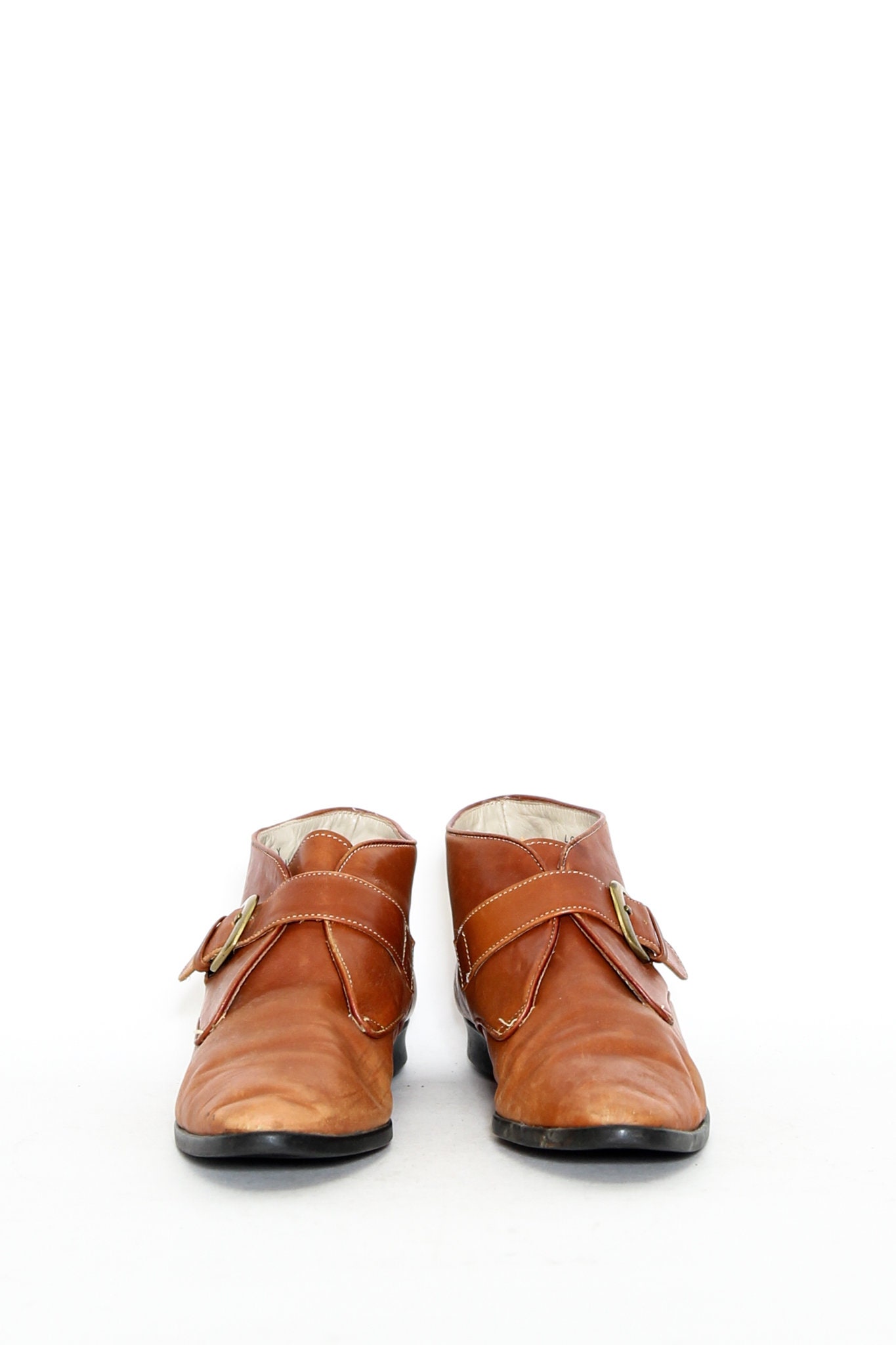 Bally - 9D Vintage Dark Brown Leather Zipper Boots s-l1200.jpg main image 3