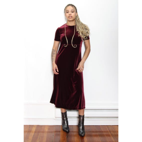 talbots burgundy dress Burgundy Italian Silk Satin Evening Shawl main image 1