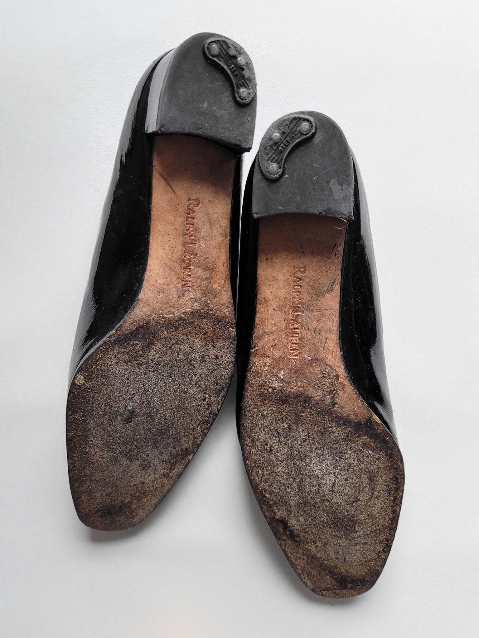 VINTAGE Ralph Lauren PATENT LEATHER Tuxedo Bowtie Classy