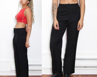 パンツ 90s VINTAGE CROPPED WORK WIDE PANT Wide Leg Ankle Trousers, Vintage 90s Colorful Abstract Print