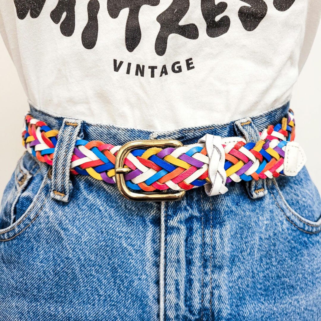 さらに100円引き◆MISCHIEF◆BRAIDED LEATHER BELT A291FW24_BRAIDED_BELT_0010_gra