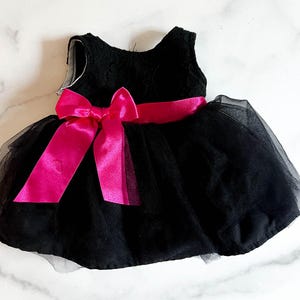OG Doll Black and Pink Party Dress for American Girl and 18&quot; dolls, Mint Condition, Our Generation Dolls