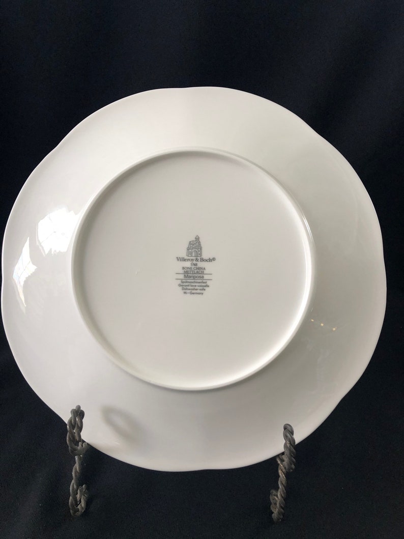 Villeroy & Boch Bone China Dinner Plate Mariposa Etsy