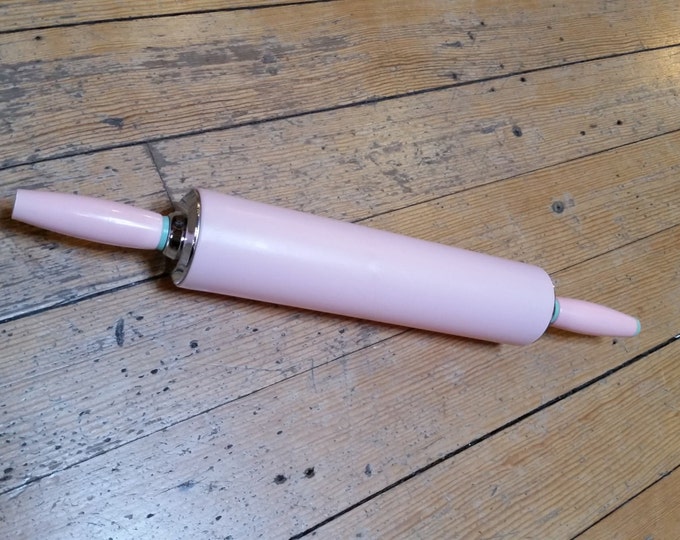 Retro Pink Rolling Pin Etsy