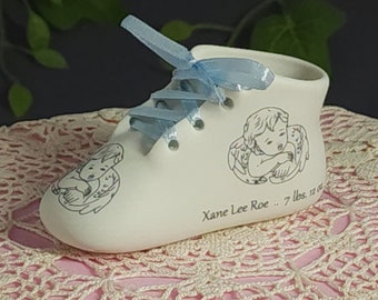 Infant Loss Porcelain Shoe